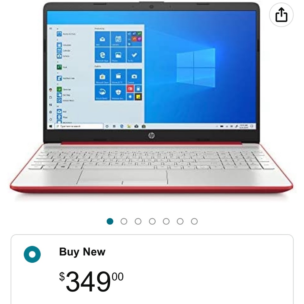 Hp Laptop with charger